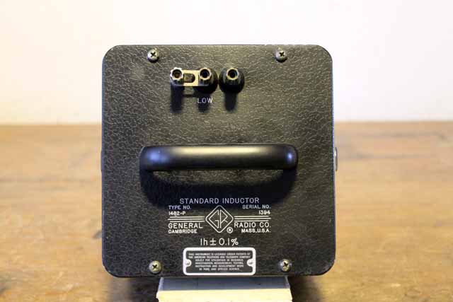 General Radio 1482-P 1H Inductance Standard.