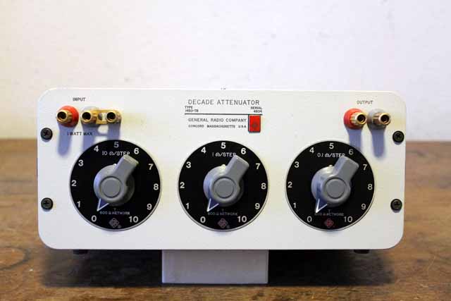 General Radio 1450-TB Decade Attenuator.