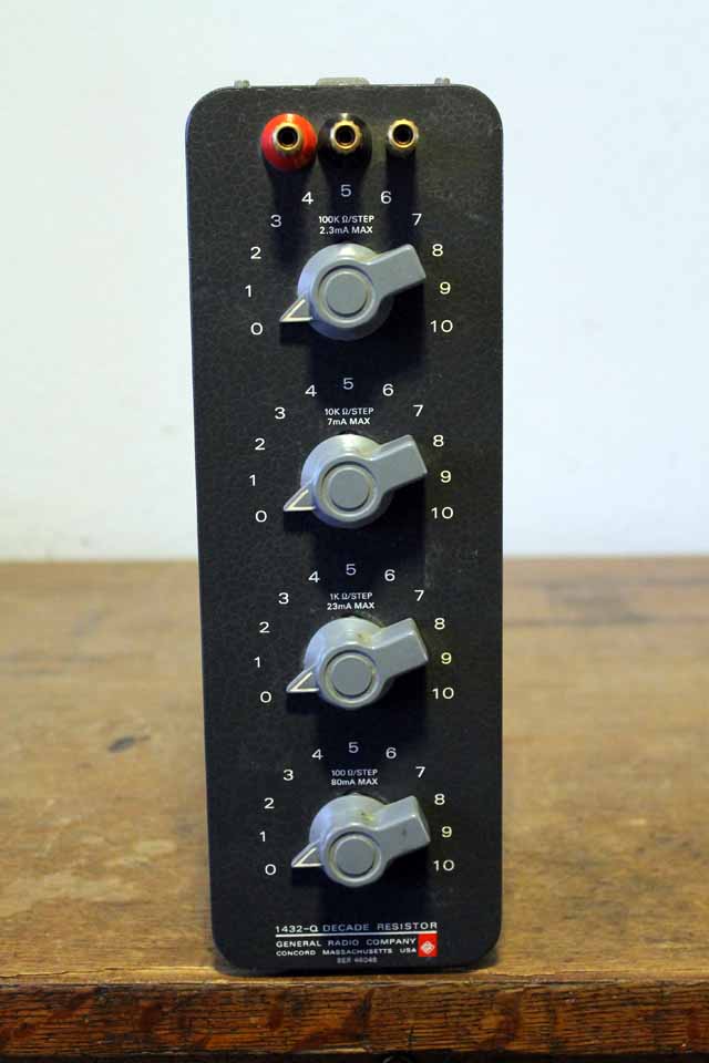  General Radio 1432-Q Decade Resistor.