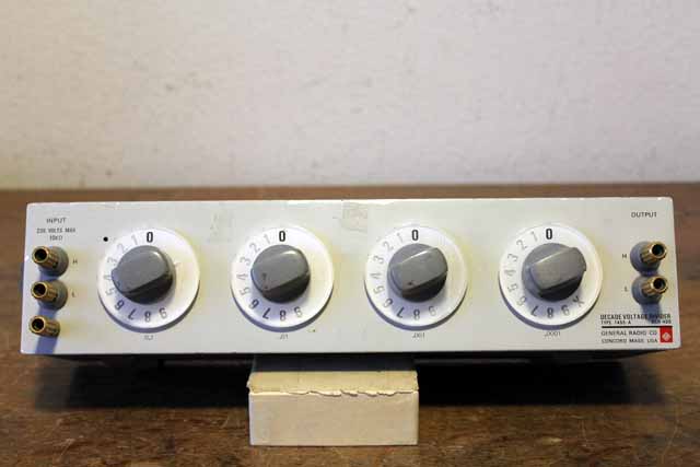 General Radio 1455-A Decade Voltage Divider.