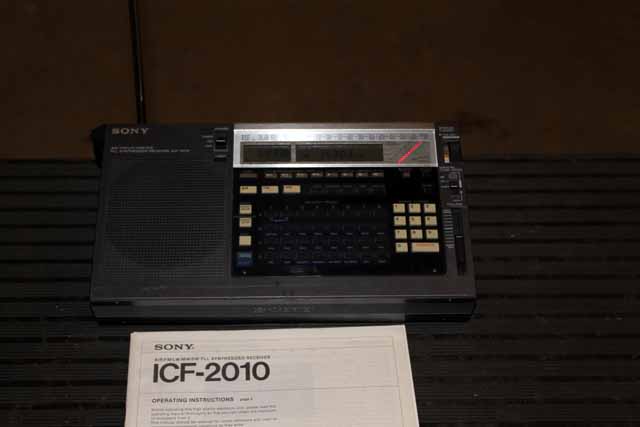Sony ICF-2010 Receiver with Manual.